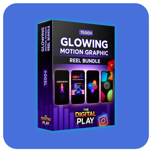 Get The Glowing Motion Graphic Reels Bundle Today!!