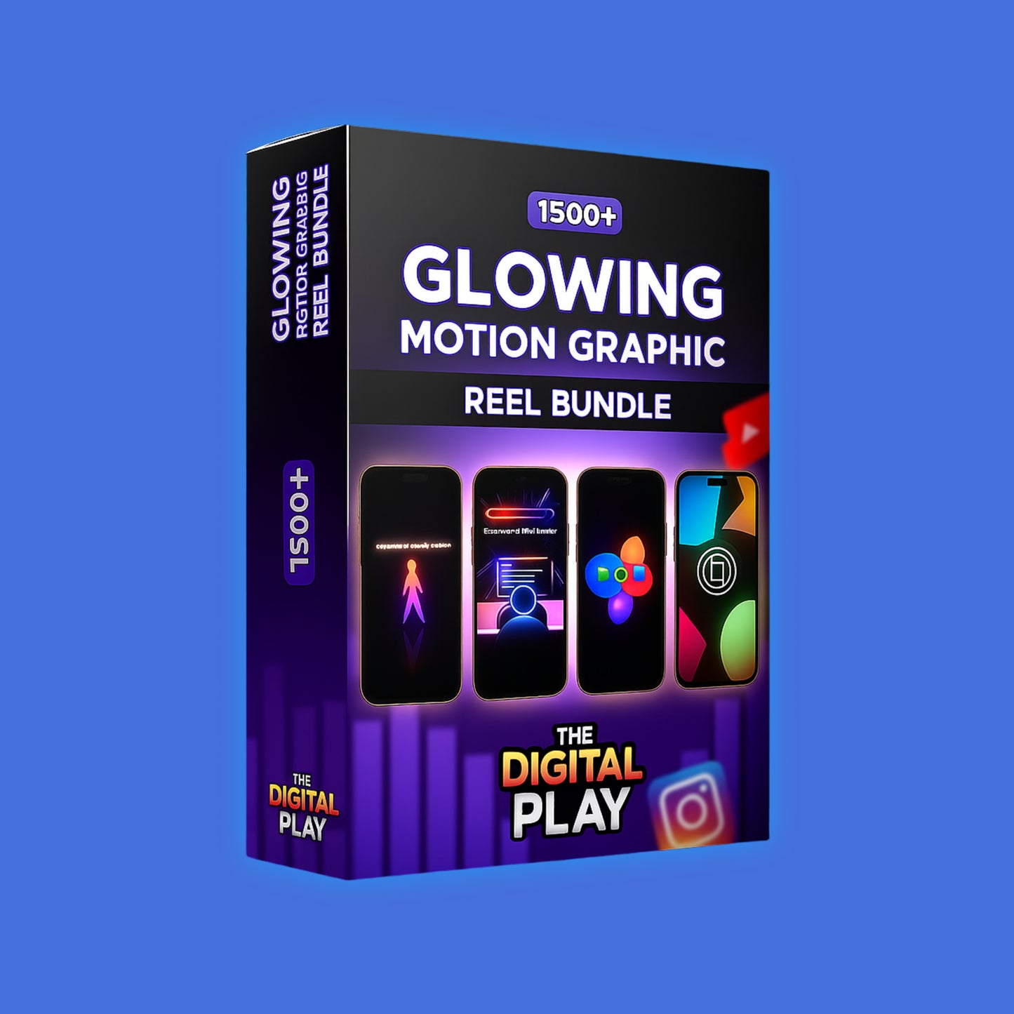 Get The Glowing Motion Graphic Reels Bundle Today!!