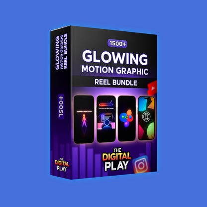 Get The Glowing Motion Graphic Reels Bundle Today!!